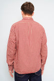 Camisa cuadrille rojo J Crew Talla L Image 2