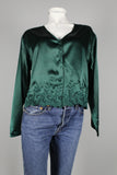 Blusa Verde Victoria Secret Talla M Image 0