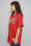 Polera Rojo Authentic Majestic Talla M Image 1