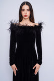 Vestido Negro Cachet Talla 4 Image 3