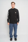 Polera Negro Carhartt Talla L Image 3