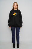 Polerón Negro Pooh Talla Xl Image 3