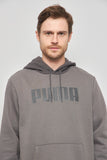 Poleron casual  gris puma talla Xl 755