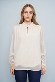 Blusa crema haver + blair Talla Xl Image 0