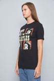 Polera casual  negro the beatles talla S 155