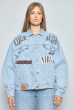 Chaqueta denim  azul lovemade talla Xl 893