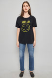 Polera casual  negro nirvana talla M 108