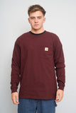 Polera Burdeo Carhartt Talla M
