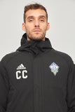 Parka casual  negro  adidas talla M 138