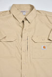 Camisa casual  café carhartt talla L 431