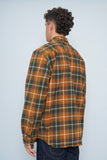 Camisa escocesa cafe/verde Carhartt Talla L Image 2