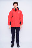 Parka Rojo Malboro Country Store Talla L Image 3