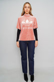 Polera Rosado Adidas Originals Talla M Image 3