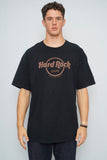Polera Negro Hard Rock Talla Xl