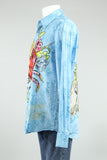 Camisa Azul Ed Hardy Talla L Image 1