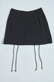 Falda casual  negro lovemade talla Xs 761