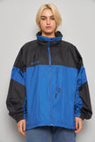 Cortaviento casual  azul columbia talla Xl 901