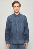 Camisa casual  azul levis talla Xl 921