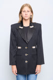 Blazer Negro Solini Talla TU