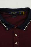 Polera Burdeo Polo Talla L Image 3