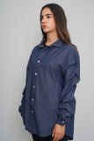 Camisa Azul Tommy Hilfiger Talla L Image 1
