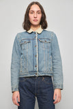 Chaqueta denim  azul levis talla S 665