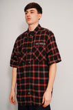 Camisa escocesa roja/negra harley davidson Talla Xl Image 1
