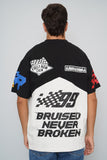 Polera Negro First Row Talla Xl Image 2