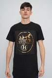 Polera Negro Bleecker &Mercer Talla Xl