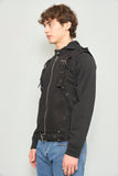 Chaqueta sin mangas  negro tripp talla M 522