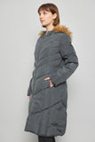 Parka casual  gris cole haan talla L 716