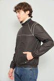 Cortaviento casual  negro boss talla S 541