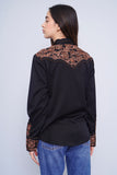 Camisa Negro Scully Talla M Image 2