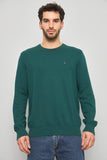 Sweater casual  verde tommy hilfiger talla L 092