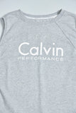 Polera casual  gris calvin klein talla M 183