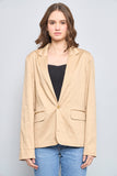 Blazer casual  beige ralph lauren talla M 755