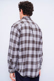 Camisa escocesa cafe/celeste Carhartt Talla L Image 2
