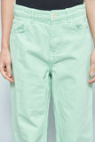 Pantalón Verde Zara Talla 38 Image 3