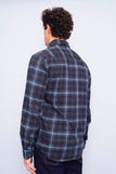 Camisa escocesa gris/azul Carhartt Talla S Image 2