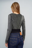 Top plateado Urban Outfitters Talla M Image 2
