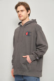 Poleron casual  gris champion talla Xxl 799