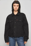 Chaqueta denim  negro levis talla S 679