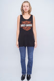 Polera Negro harley davidson Talla L Image 3