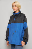 Cortaviento casual  azul columbia talla Xl 901