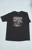 Polera casual  negro harley davidson talla Xxl 728