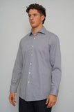 Camisa cuadrille azul BOSS Talla 16 Image 1