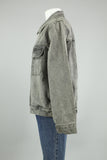 Jacket Gris Calvin Klein Jeans Talla L Image 1