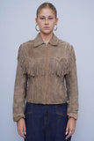 Jacket Beige Wilsons Leather Talla TU