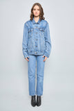 Chaqueta denim  azul levis talla M 770