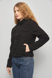 Chaqueta denim  negro levis talla M 188